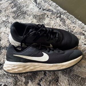 Nike Black and White Sneakers